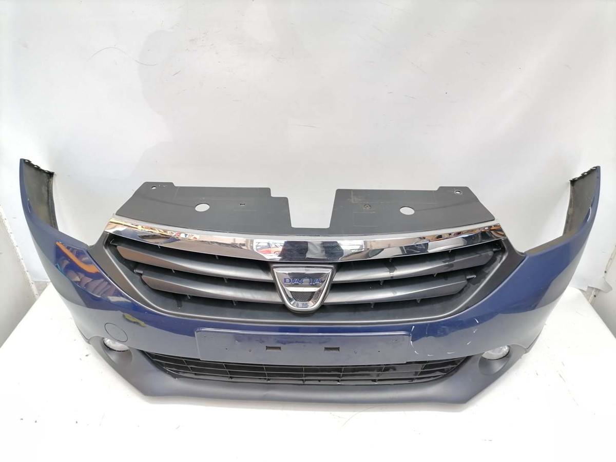 Dacia Lodgy original Sto&szlig;stange Stossf&auml;nger vorn Blau Bj.2013